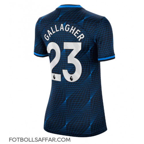 Chelsea Conor Gallagher #23 Bortatröja Dam 2023-24 Kortärmad